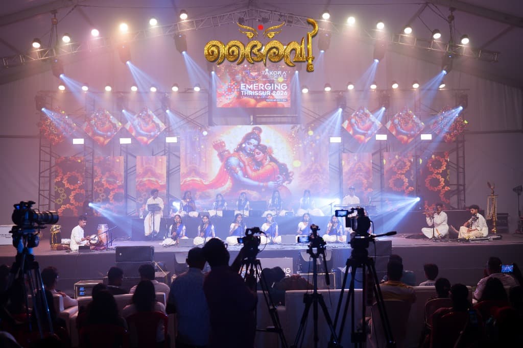 Bhairavi Bhajans Grand Stage Performance